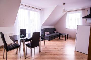 Фото номера Мезонет Апартаменты Apartamenty Zawory nad Jeziorem Kłodno г. Хмельно 26